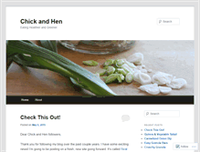 Tablet Screenshot of chicknhen.wordpress.com