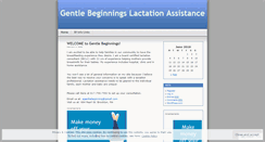 Desktop Screenshot of gentlebeginnings.wordpress.com