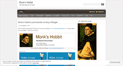 Desktop Screenshot of monkshobbit.wordpress.com