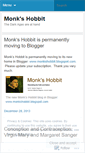 Mobile Screenshot of monkshobbit.wordpress.com