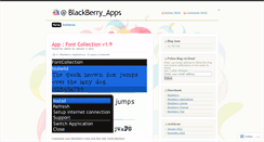 Desktop Screenshot of berryapps.wordpress.com