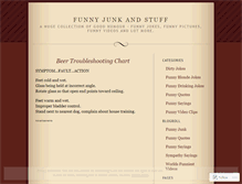 Tablet Screenshot of newfunnyjunk.wordpress.com