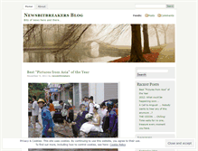 Tablet Screenshot of newsbitbreakers.wordpress.com