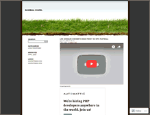 Tablet Screenshot of baseballchapel.wordpress.com