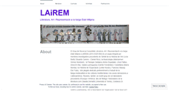 Desktop Screenshot of lairem.wordpress.com