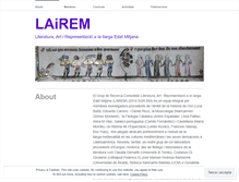 Tablet Screenshot of lairem.wordpress.com