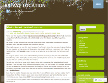 Tablet Screenshot of breastlocations.wordpress.com