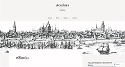 Desktop Screenshot of acedusa.wordpress.com