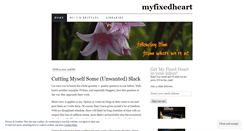 Desktop Screenshot of myfixedheart.wordpress.com