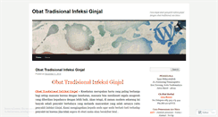 Desktop Screenshot of obatinfeksiginjalyun.wordpress.com