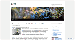 Desktop Screenshot of devpk.wordpress.com
