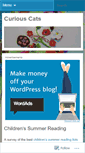 Mobile Screenshot of curiouscats.wordpress.com