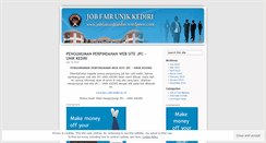 Desktop Screenshot of jobfairunikkediri.wordpress.com