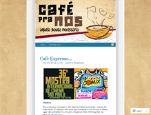 Tablet Screenshot of cafepranos.wordpress.com