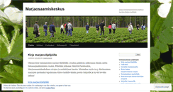 Desktop Screenshot of marjaosaamiskeskusblogi.wordpress.com