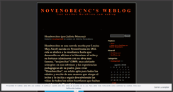 Desktop Screenshot of novenobecnc.wordpress.com