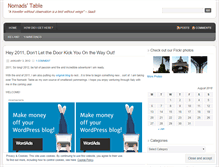 Tablet Screenshot of nomadstable.wordpress.com