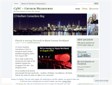 Tablet Screenshot of northernconnections.wordpress.com