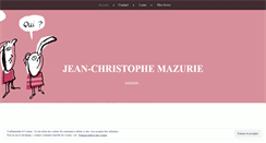 Desktop Screenshot of jcmazurie.wordpress.com