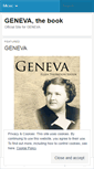 Mobile Screenshot of genevabook.wordpress.com