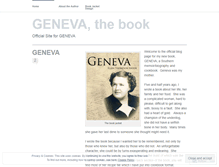 Tablet Screenshot of genevabook.wordpress.com