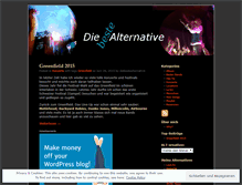 Tablet Screenshot of diebestealternative.wordpress.com