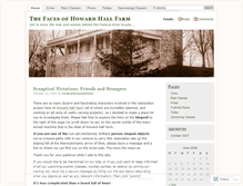 Tablet Screenshot of howardhallfarm.wordpress.com