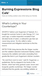 Mobile Screenshot of burningexpressions.wordpress.com