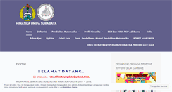 Desktop Screenshot of himatikaunipasurabaya.wordpress.com