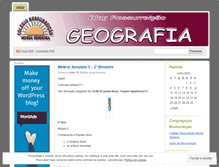 Tablet Screenshot of geografiaressu.wordpress.com