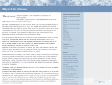 Tablet Screenshot of mayorlitoatienza.wordpress.com