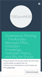 Mobile Screenshot of f33dyourhead.wordpress.com