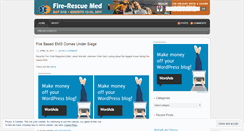 Desktop Screenshot of firerescuemed.wordpress.com