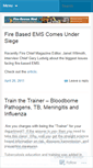Mobile Screenshot of firerescuemed.wordpress.com