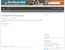 Tablet Screenshot of firerescuemed.wordpress.com