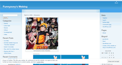 Desktop Screenshot of funnyzony.wordpress.com