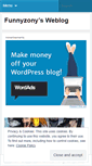 Mobile Screenshot of funnyzony.wordpress.com