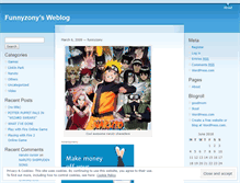 Tablet Screenshot of funnyzony.wordpress.com