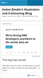 Mobile Screenshot of antonemdin.wordpress.com