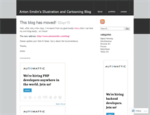 Tablet Screenshot of antonemdin.wordpress.com