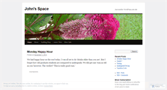 Desktop Screenshot of johnspace2011.wordpress.com