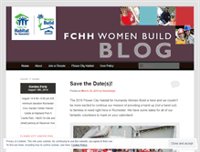 Tablet Screenshot of fchhwomenbuild.wordpress.com