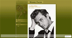 Desktop Screenshot of modelfaces.wordpress.com