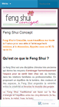 Mobile Screenshot of fengshuiconcept.wordpress.com