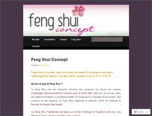 Tablet Screenshot of fengshuiconcept.wordpress.com
