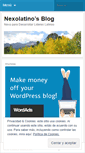 Mobile Screenshot of nexolatino.wordpress.com