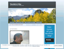 Tablet Screenshot of nexolatino.wordpress.com