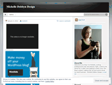 Tablet Screenshot of michelledobbyn.wordpress.com