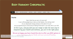 Desktop Screenshot of bodyharmonychiro.wordpress.com