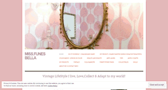 Desktop Screenshot of missfunes.wordpress.com